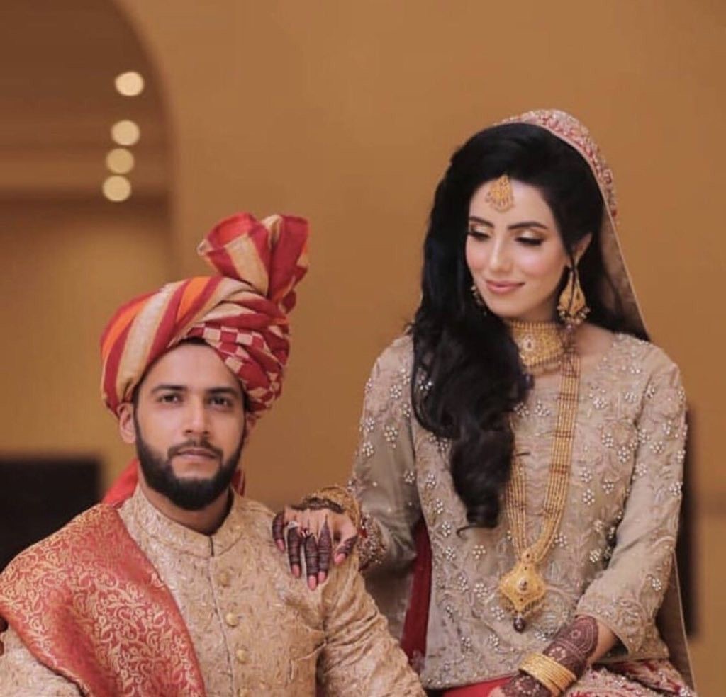 Imad Wasim with his ex wife