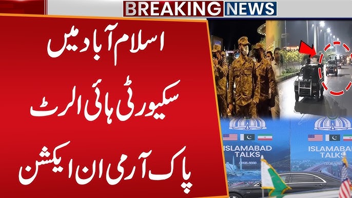 Islamabad on High Alert 